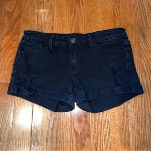 Butter Super Soft Black Jean Shorts 1 Junior